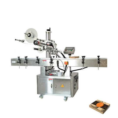 Eyeshadow Box Bottom Labelling Machine For Beauty Products