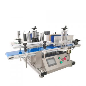 Pickle Jar Top Side Labeling Machine