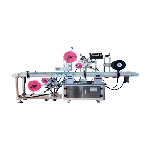 Cap Flat Surface Adhesive Labeling Machine