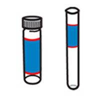 Horisontal måte etiketter